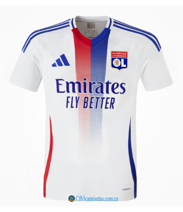 CFB3-Camisetas Olympique lyon 1a equipación 2024/25 - authentic