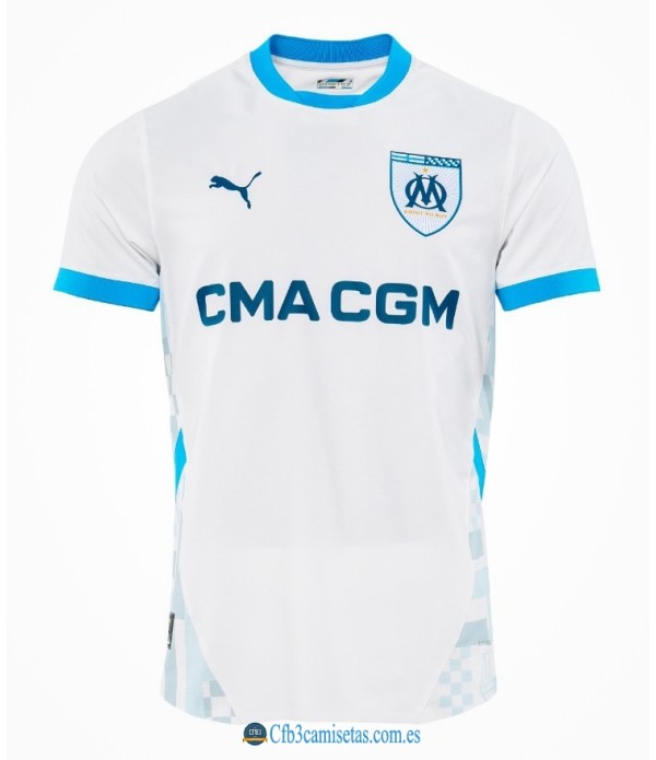 CFB3-Camisetas Olympique marsella 1a equipación 2024/25 - authentic