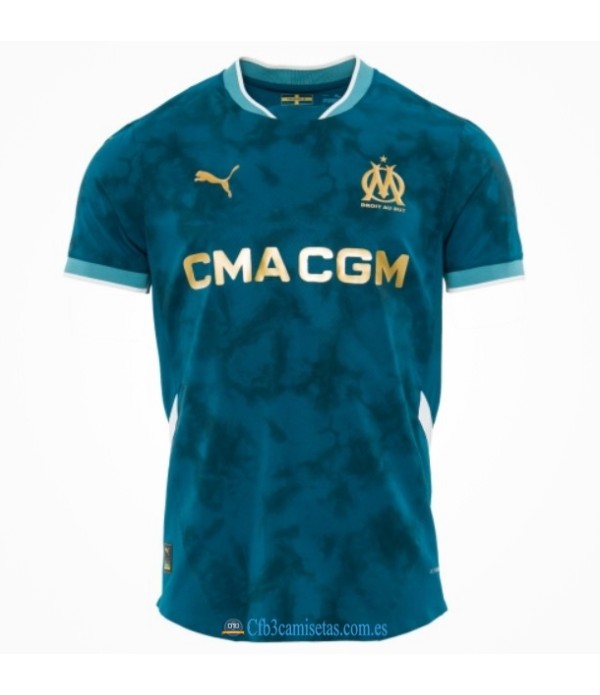 CFB3-Camisetas Olympique marsella 2a equipación 2024/25 - authentic