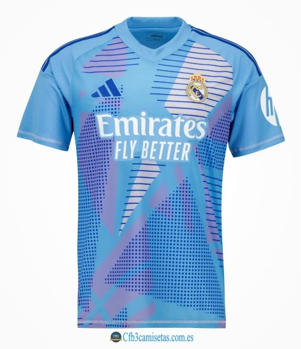 CFB3-Camisetas Real madrid 1a equipación portero 2024/25