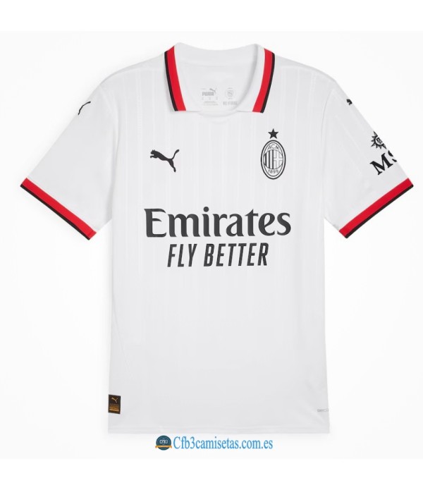 CFB3-Camisetas Ac milan 2a equipación 2024/25