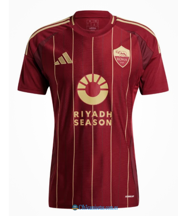 CFB3-Camisetas As roma 1a equipación 2024/25 - authentic