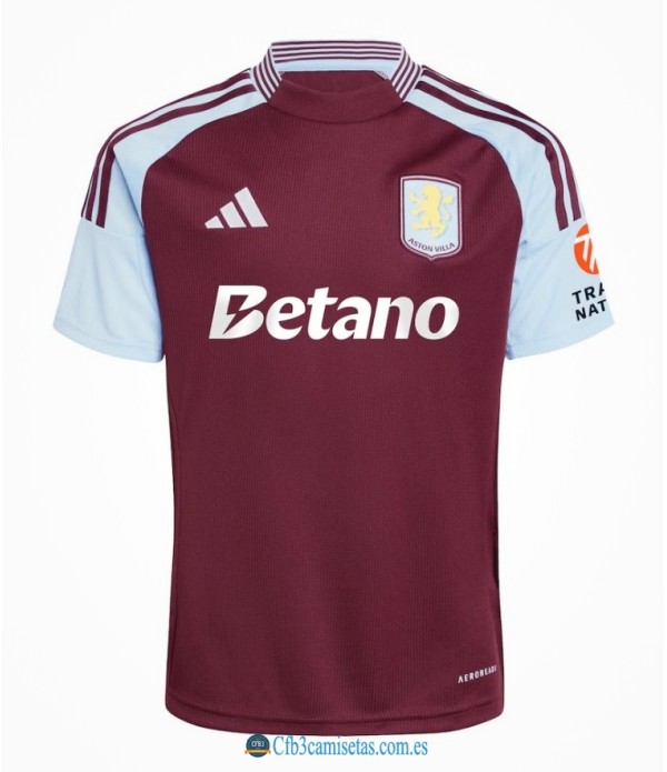 CFB3-Camisetas Aston villa 1a equipación 2024/25