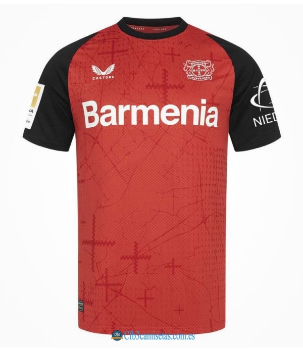 CFB3-Camisetas Bayer 04 leverkusen 1a equipación 2024/25