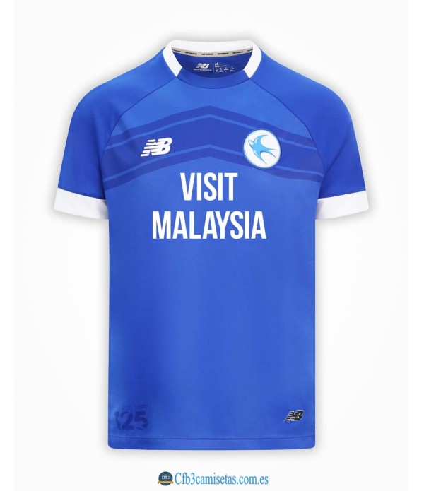 CFB3-Camisetas Cardiff city 1a equipación 2024/25