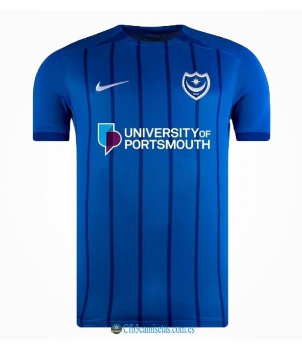 CFB3-Camisetas Portsmouth 1a equipación 2024/25