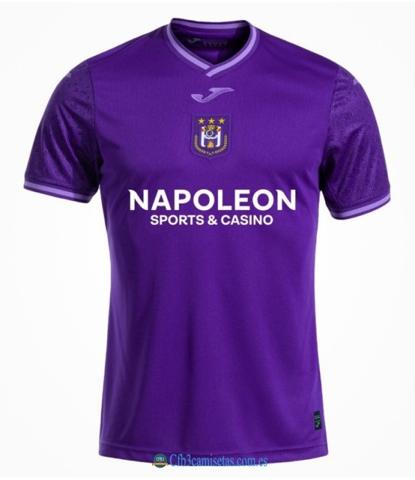 CFB3-Camisetas Anderlecht 1a equipación 2024/25