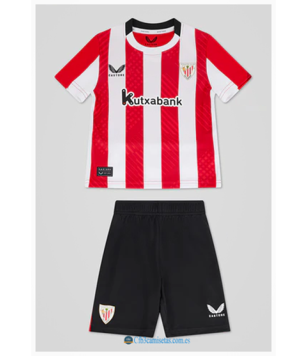 CFB3-Camisetas Athletic bilbao 1a equipación 2024/25 - ninos