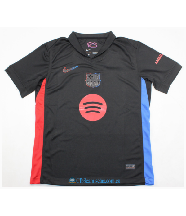 CFB3-Camisetas Fc barcelona 2a equipación 2024/25 spotify