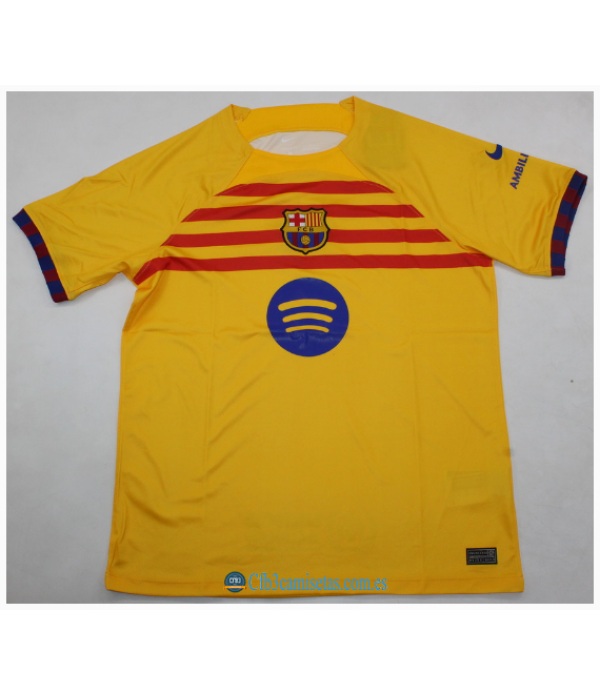 CFB3-Camisetas Fc barcelona 4a equipación 2024/25 spotify