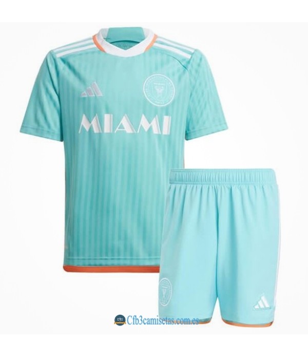 CFB3-Camisetas Inter miami 3a equipación 2024 - ninos