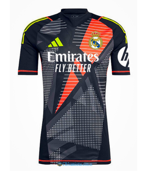 CFB3-Camisetas Real madrid 2a equipación portero 2024/25