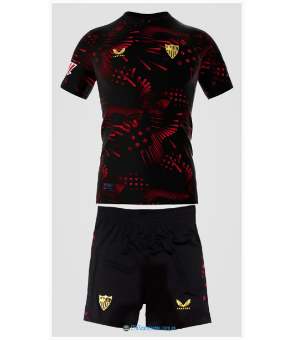 CFB3-Camisetas Sevilla 3a equipación 2024/25 - ninos