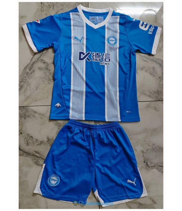 CFB3-Camisetas Alaves 1a equipación 2024/25 - niÑos