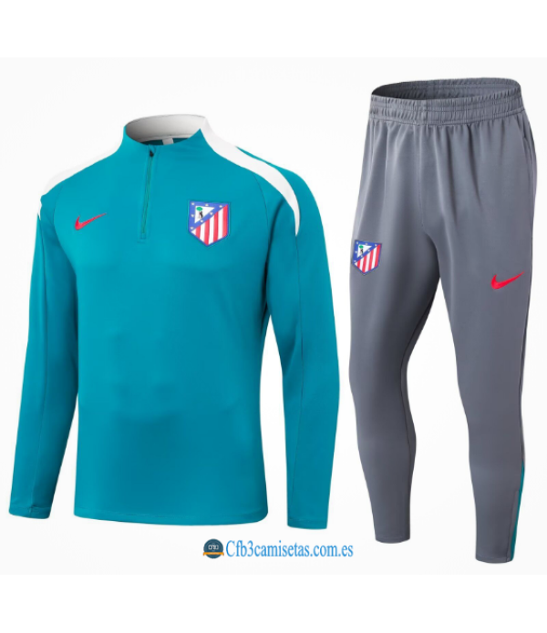 CFB3-Camisetas Chándal atlético madrid 2024/25 blue