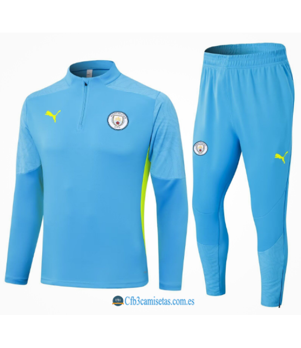 CFB3-Camisetas Chándal manchester city 2024/25 blue