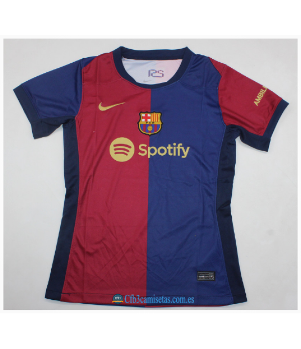 CFB3-Camisetas Fc barcelona 1a equipación 2024/25 - mujer