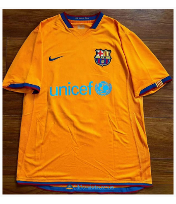 CFB3-Camisetas Fc barcelona 2a equipación 2006/07