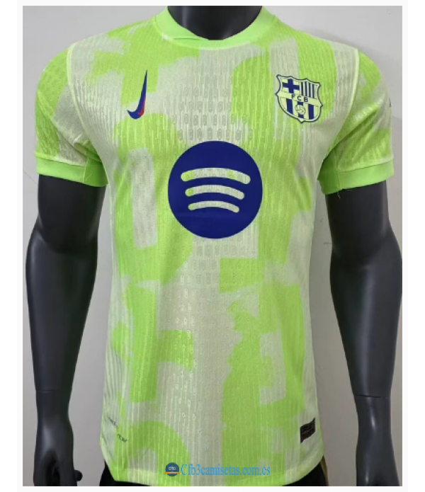 CFB3-Camisetas Fc barcelona 3a equipación 2024/25 spotify - authentic