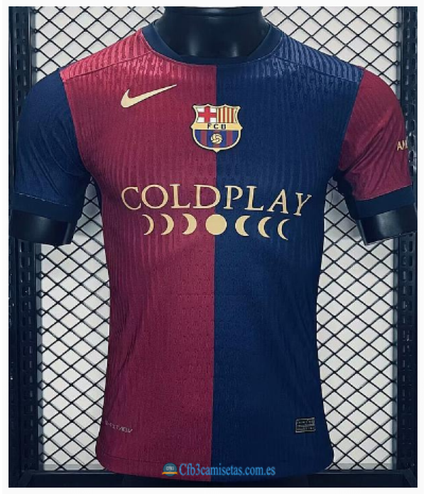 CFB3-Camisetas Fc barcelona x coldplay 2024/25 - authentic