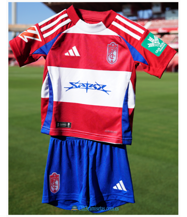 CFB3-Camisetas Granada 1a equipación 2024/25 - niÑos