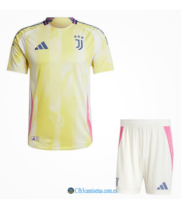 CFB3-Camisetas Juventus 2a equipación 2024/25 - niÑos