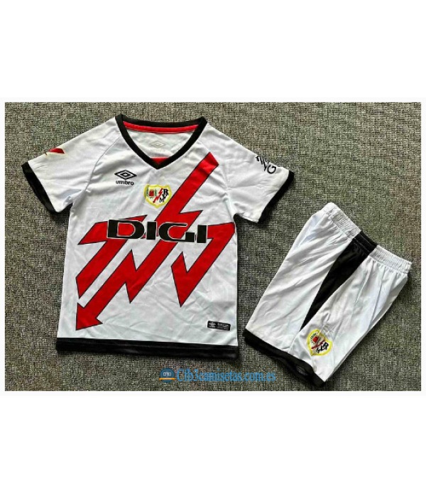 CFB3-Camisetas Rayo vallecano 1a equipación 2024/25 - niÑos