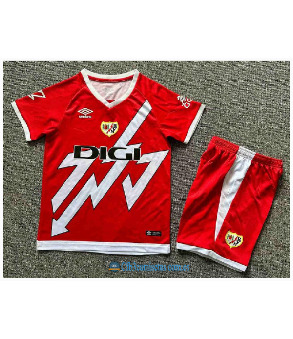 CFB3-Camisetas Rayo vallecano 2a equipación 2024/25 - niÑos