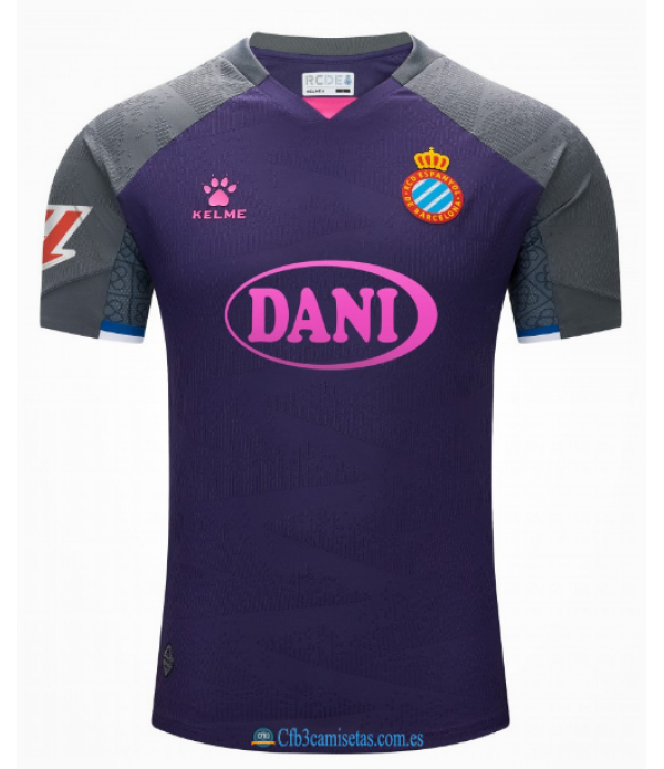 CFB3-Camisetas Rcd espanyol 2a equipación 2024/25