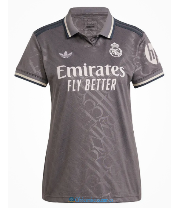 CFB3-Camisetas Real madrid 3a equipación 2024/25 - mujer