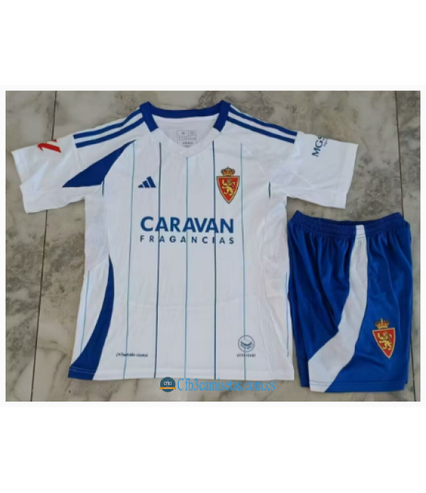 CFB3-Camisetas Real zaragoza 1a equipación 2024/25 - niÑos