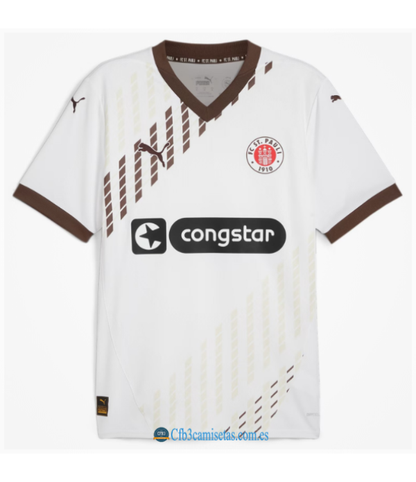 CFB3-Camisetas St pauli 2a equipación 2024/25