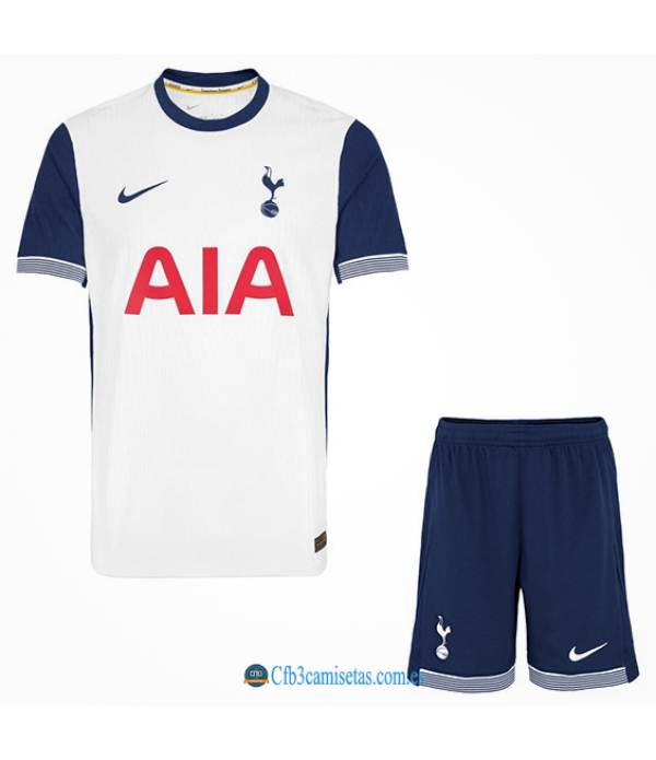 CFB3-Camisetas Tottenham hotspur 1a equipación 2024/25 - niÑos