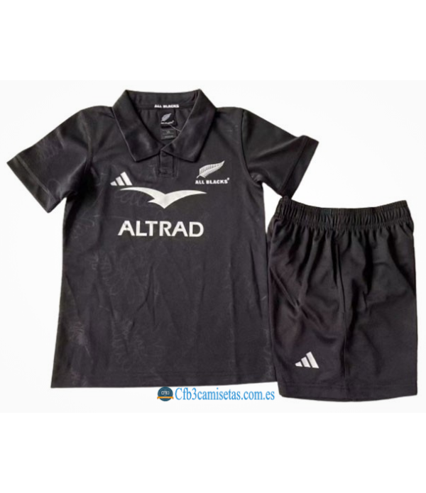 CFB3-Camisetas All blacks 1a equipación 2024 - niños