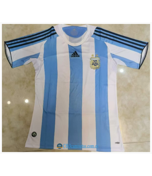 CFB3-Camisetas Argentina 1a equipación 2008/10