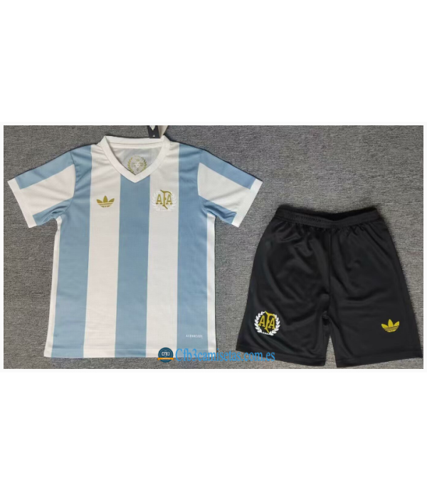 CFB3-Camisetas Argentina 50th equipación 2024 - niños