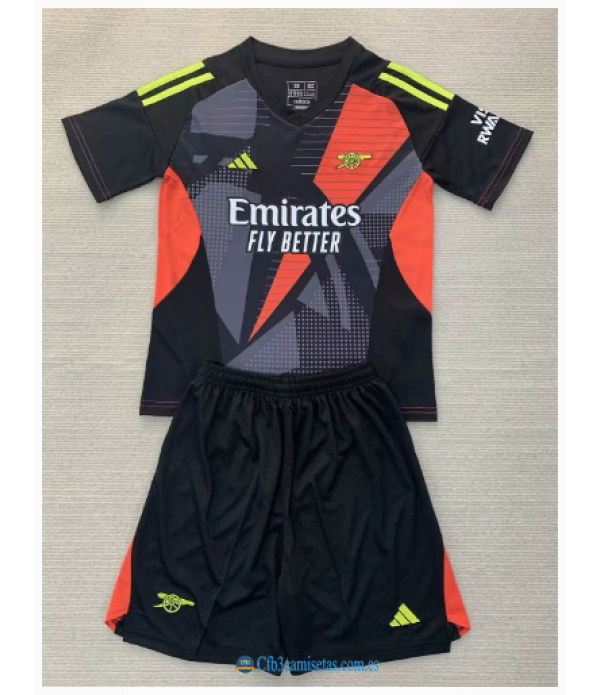 CFB3-Camisetas Arsenal 3a equipación portero 2024/25 - niños