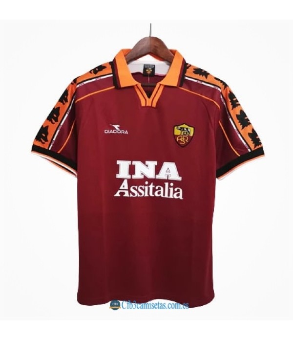 CFB3-Camisetas As roma 1a equipación 1998/99