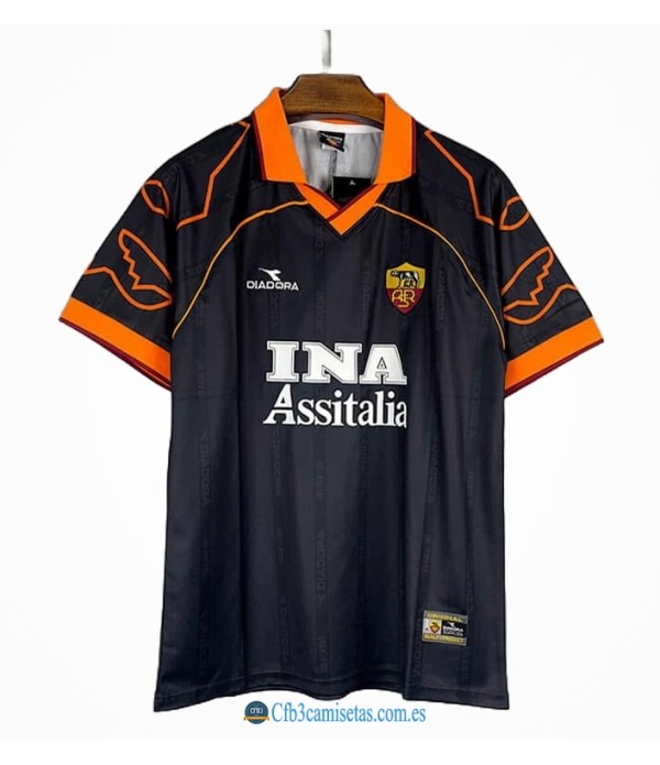 CFB3-Camisetas As roma 2a equipación 1998/99