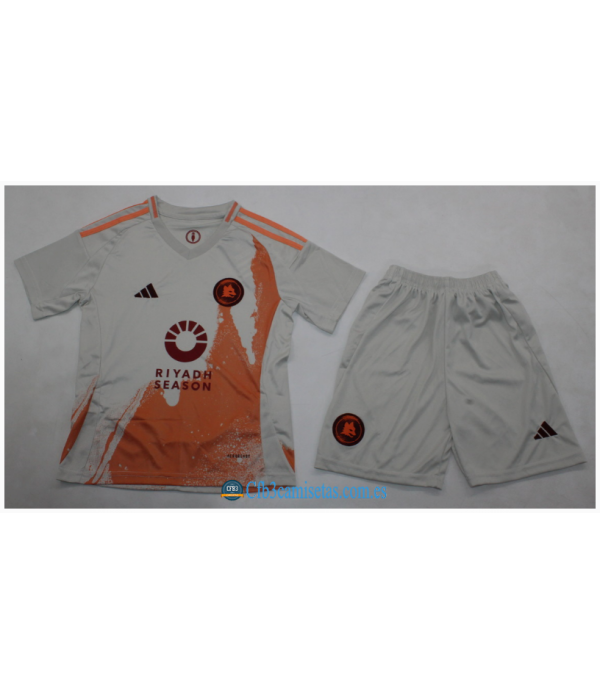 CFB3-Camisetas As roma 2a equipación 2024/25 - niños