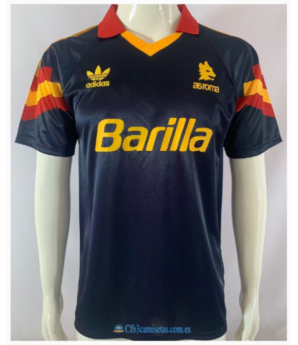 CFB3-Camisetas As roma 3a equipación 1991/92