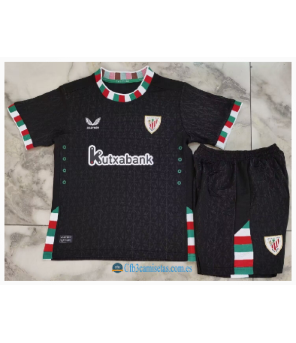 CFB3-Camisetas Athletic bilbao 4a equipación 2024/25 - niños