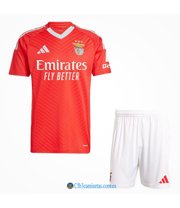 CFB3-Camisetas Benfica 1a equipación 2024/25 - niños