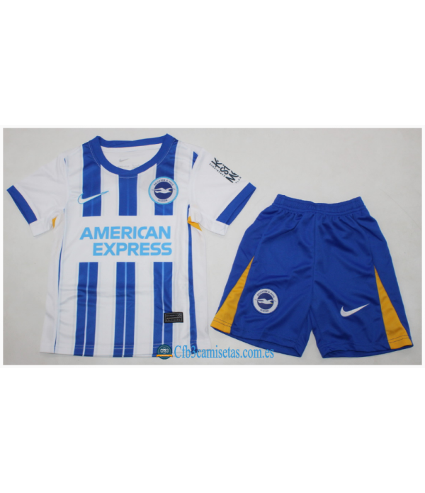 CFB3-Camisetas Brighton & hove albion 1a equipación 2024/25 - niños