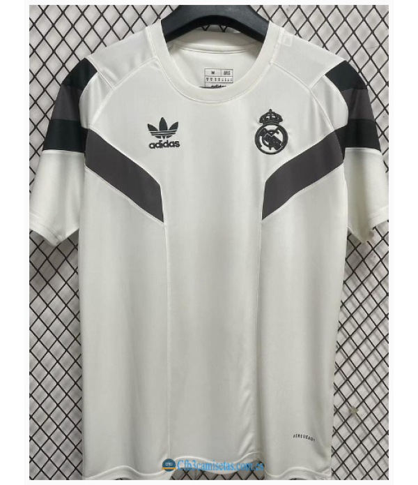 CFB3-Camisetas Camiseta casual real madrid 2024/25 white