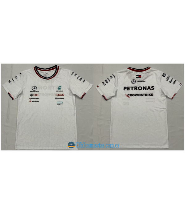 CFB3-Camisetas Camiseta mercedes amg 2024 - niños