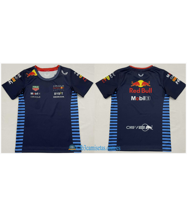 CFB3-Camisetas Camiseta red bull 2024 - niños