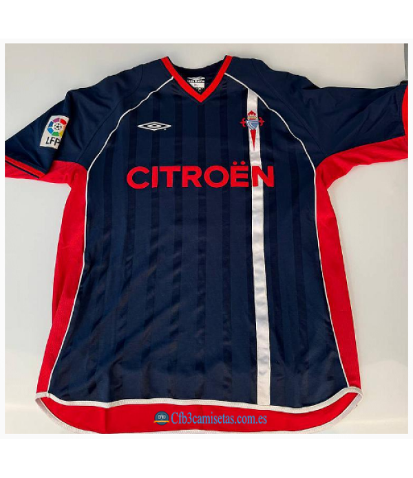 CFB3-Camisetas Celta de vigo 3a equipación 2001/03