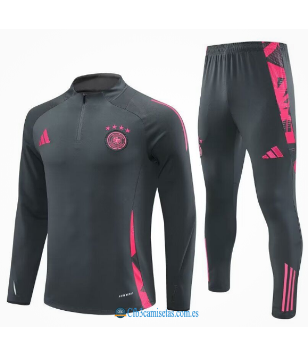 CFB3-Camisetas Chándal alemania 2024 grey