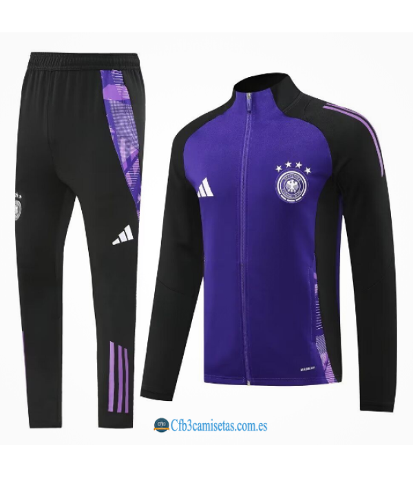 CFB3-Camisetas Chándal alemania 2024 purple